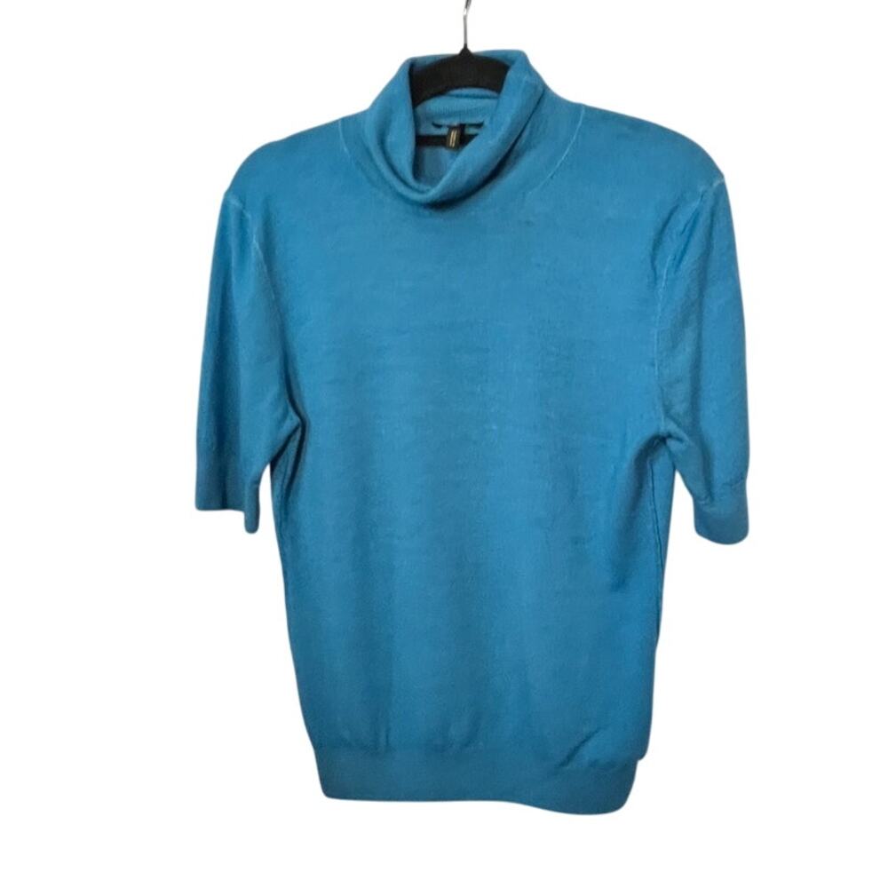 Escada Short Sleeve turtleneck  Top  XL